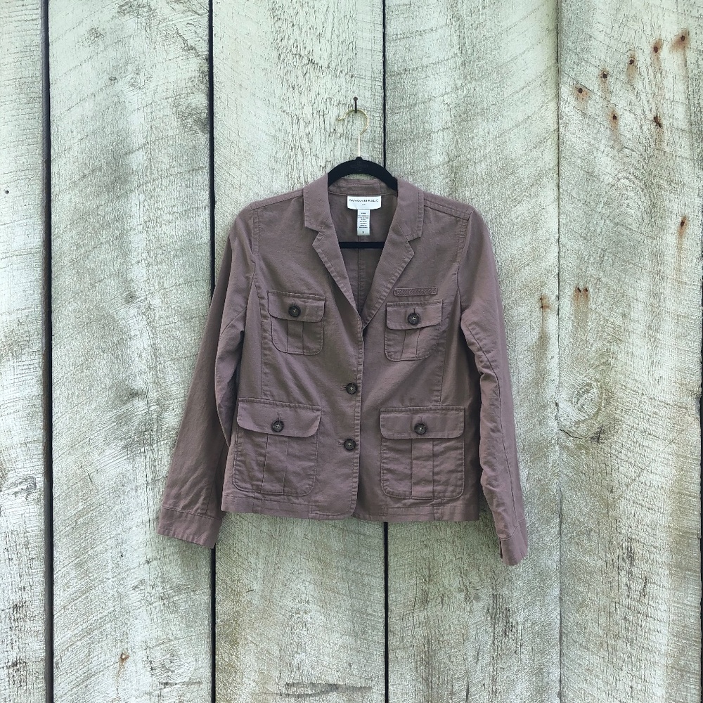 Banana Republic Factory | button down blazer